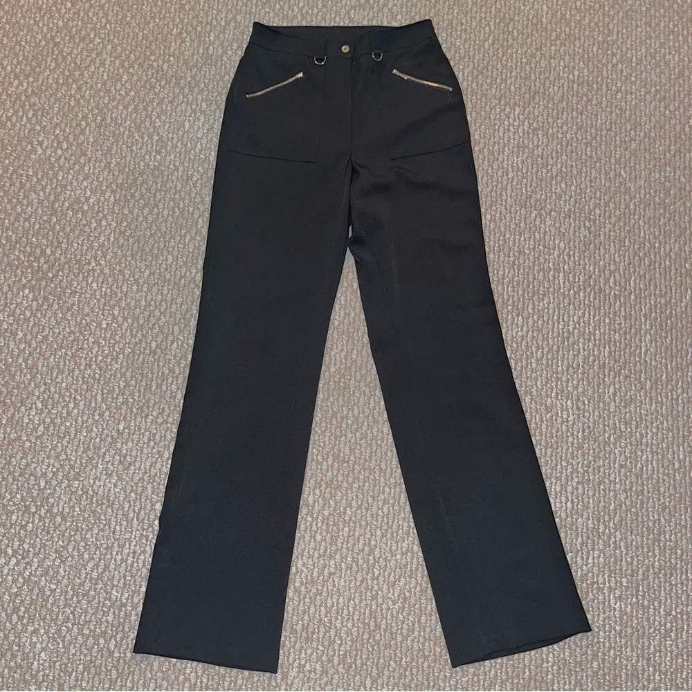 Vintage Black Dress Pants by Tall Girl